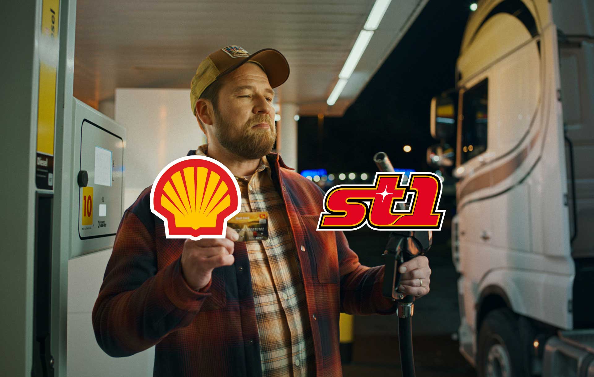 Shell & St1 – Visual design & team leading