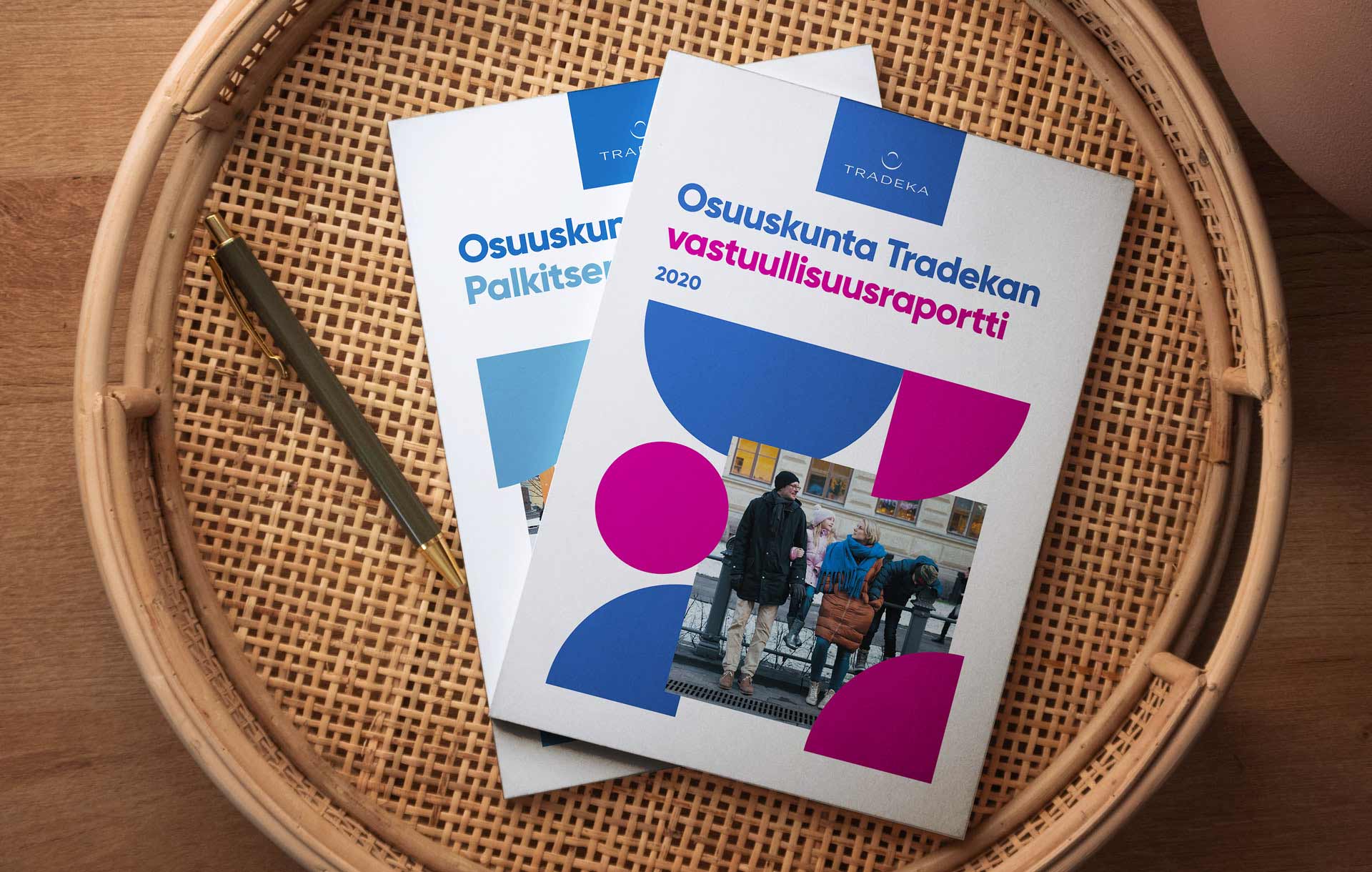 Osuuskunta Tradeka – Graphic design